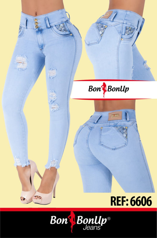 BUTT-LIFT JEANS BY BON BON UP