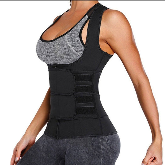 Waist Trainer Vest Corset Sauna Sweat Suit