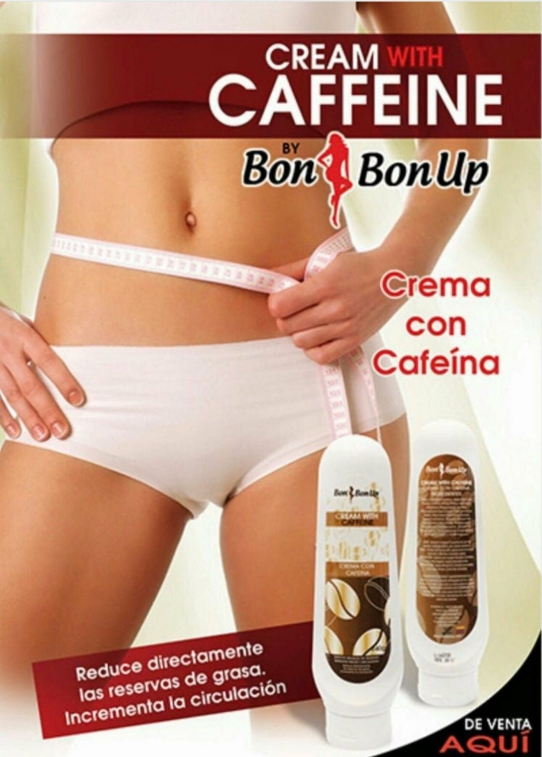 Bon Bon Up Crema con Cafeina