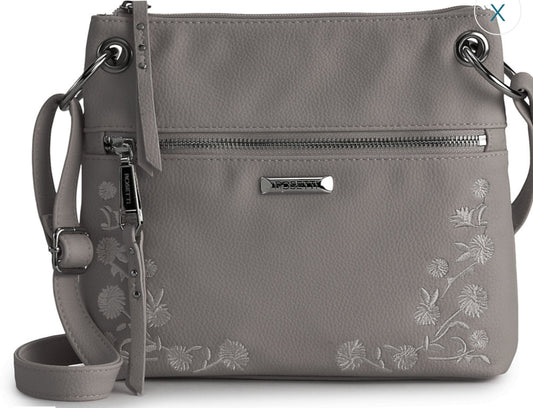 ROSETTI BODHI FLORAL EMBROIDERY MINI CROSSBODY BAG
