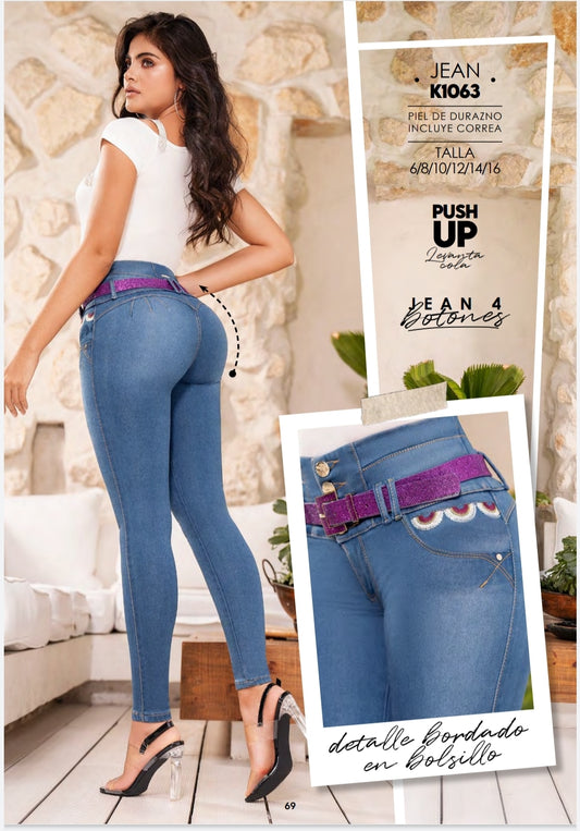 KABUKY BUTT-LIFTING JEANS