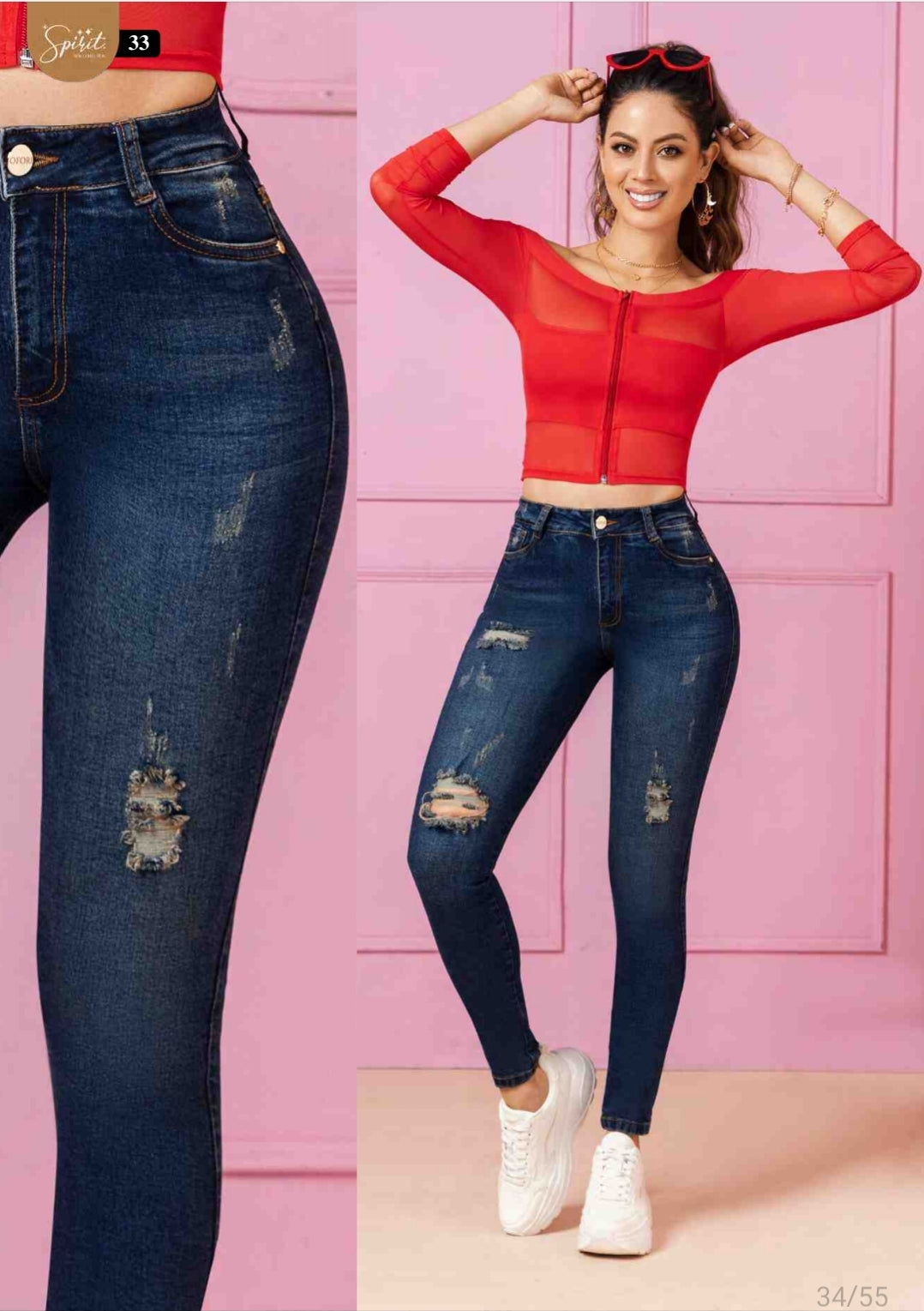 VALKA OFORI JEANS