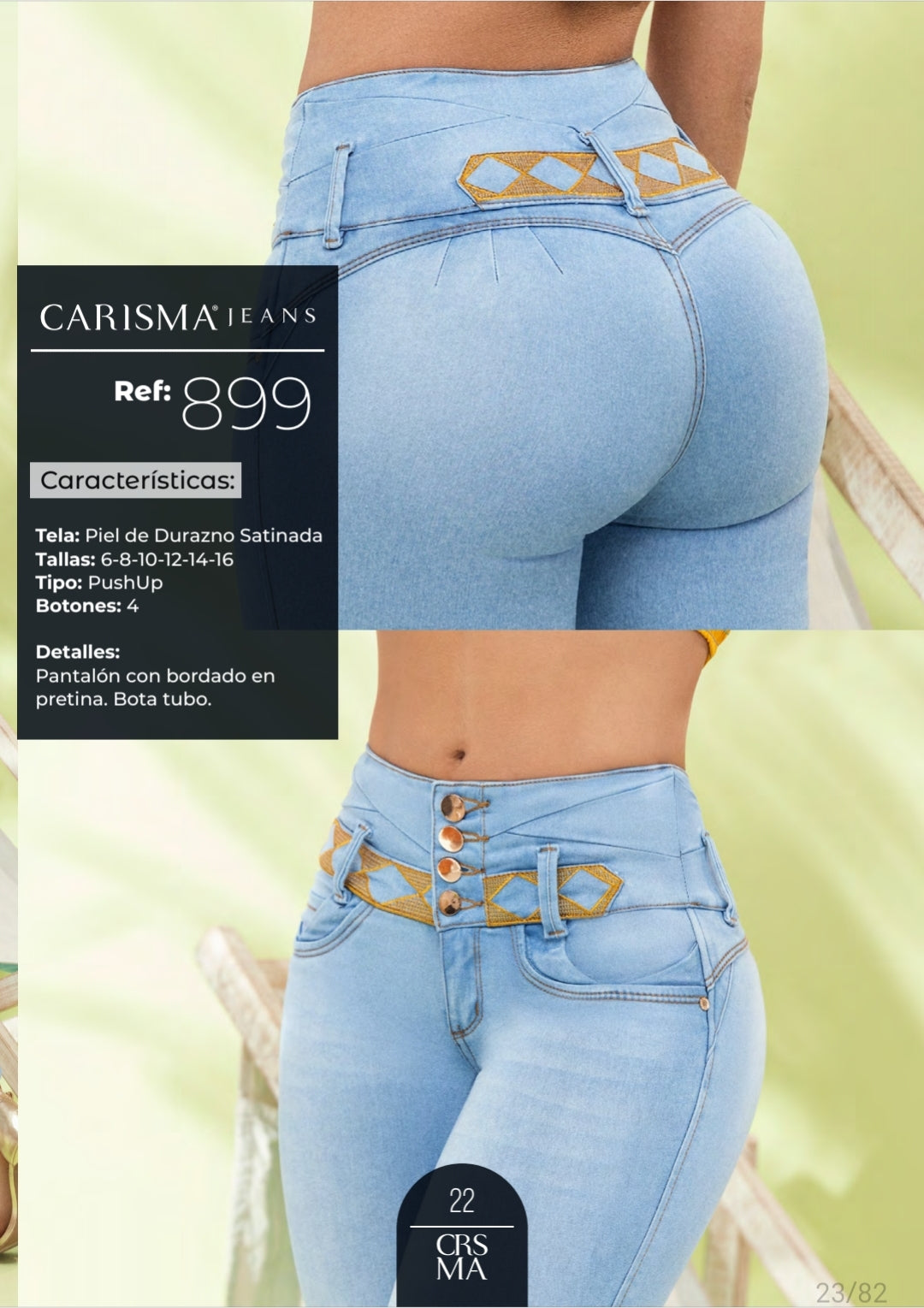 CARISMA BUTT LIFTING JEANS