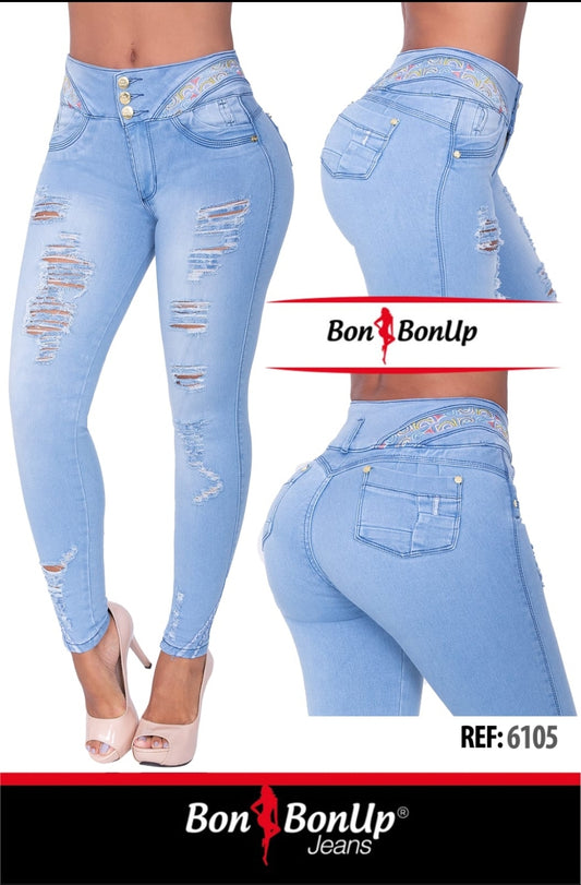 BUTT-LIFT JEANS BY BON BON UP