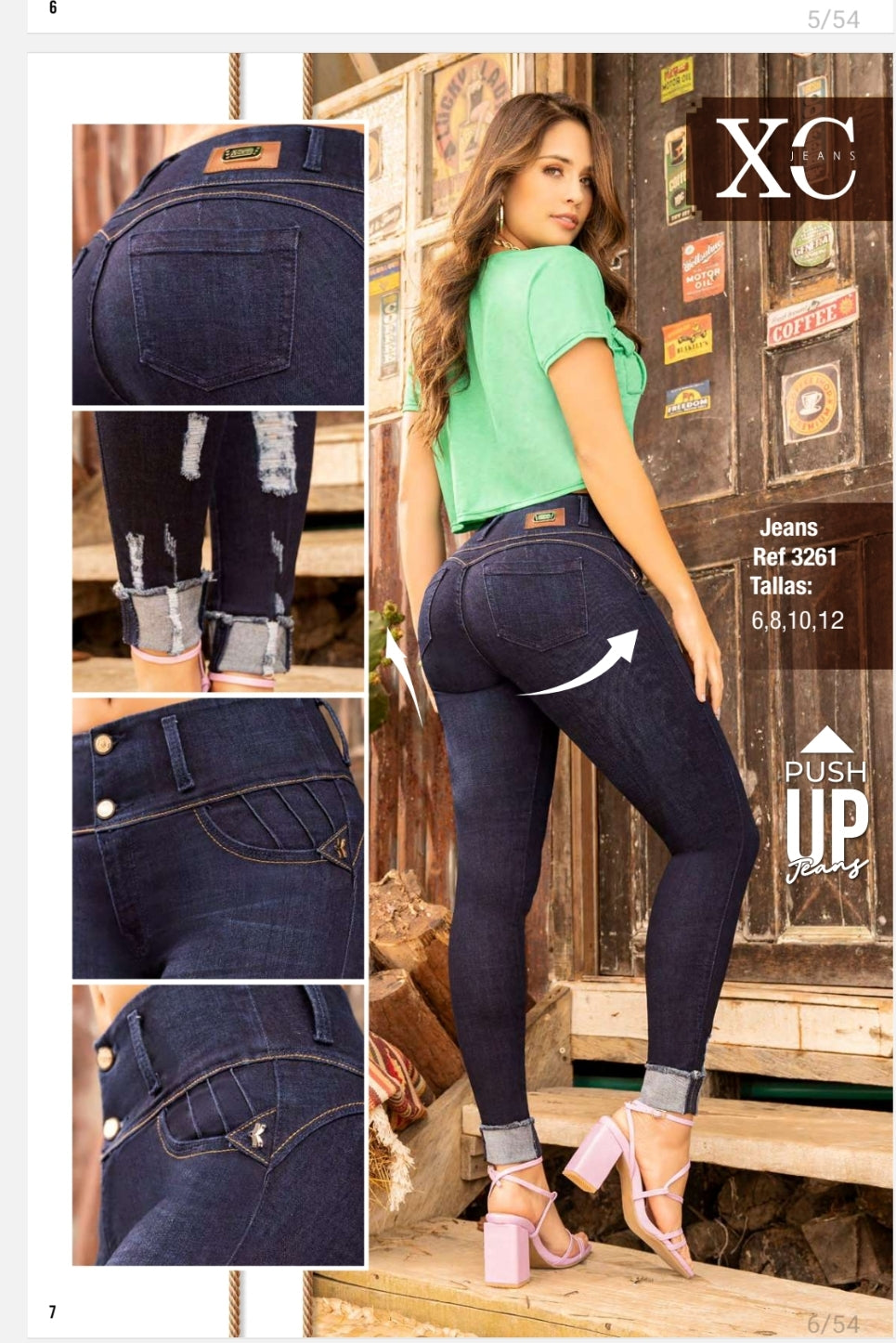 XC BUTT LIFTING JEANS