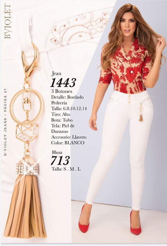 PUSH UP JEANS BY B' VIOLET