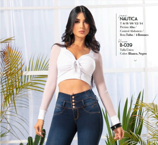 BLUSA CORTA